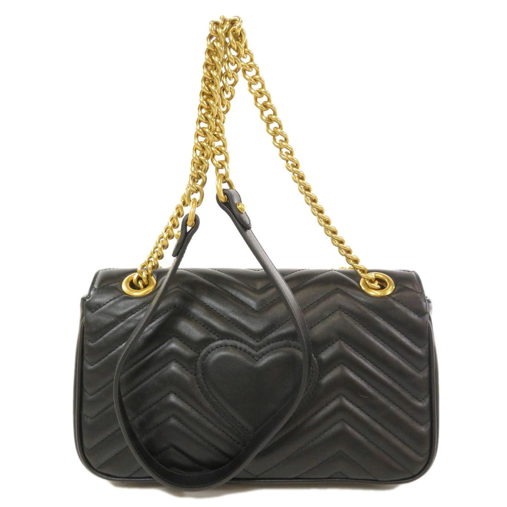 Gucci Marmont Shoulder GG Leather Bag